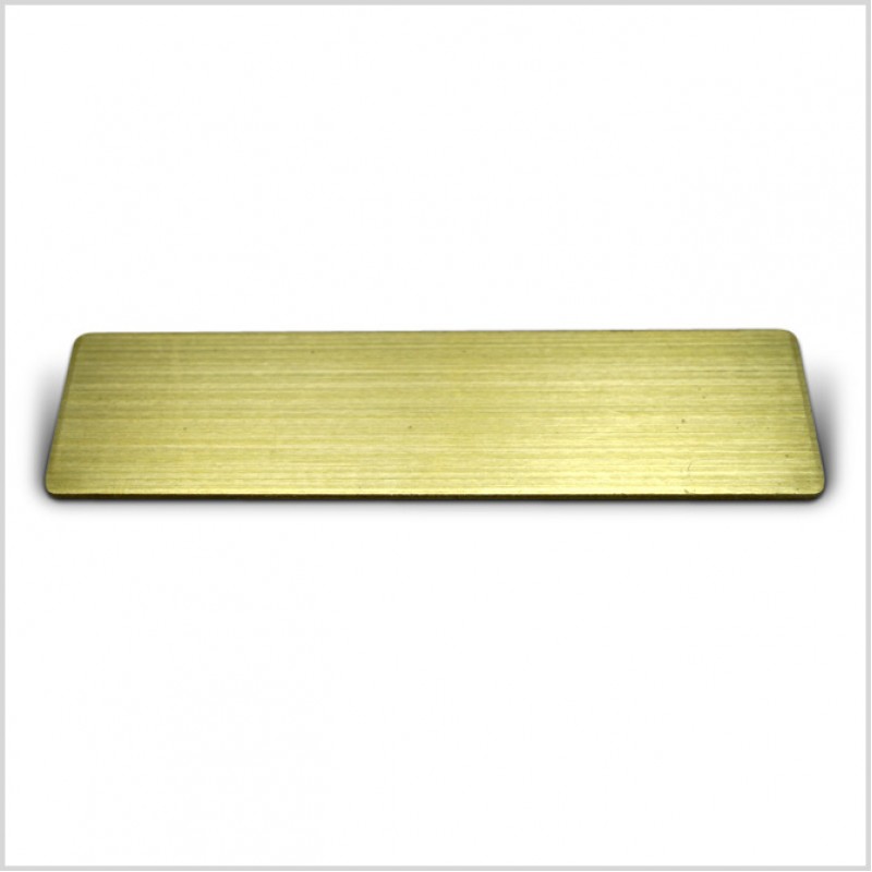 Solid brass name tags